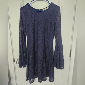 Liberty Love Lace bell sleeve Dress Large